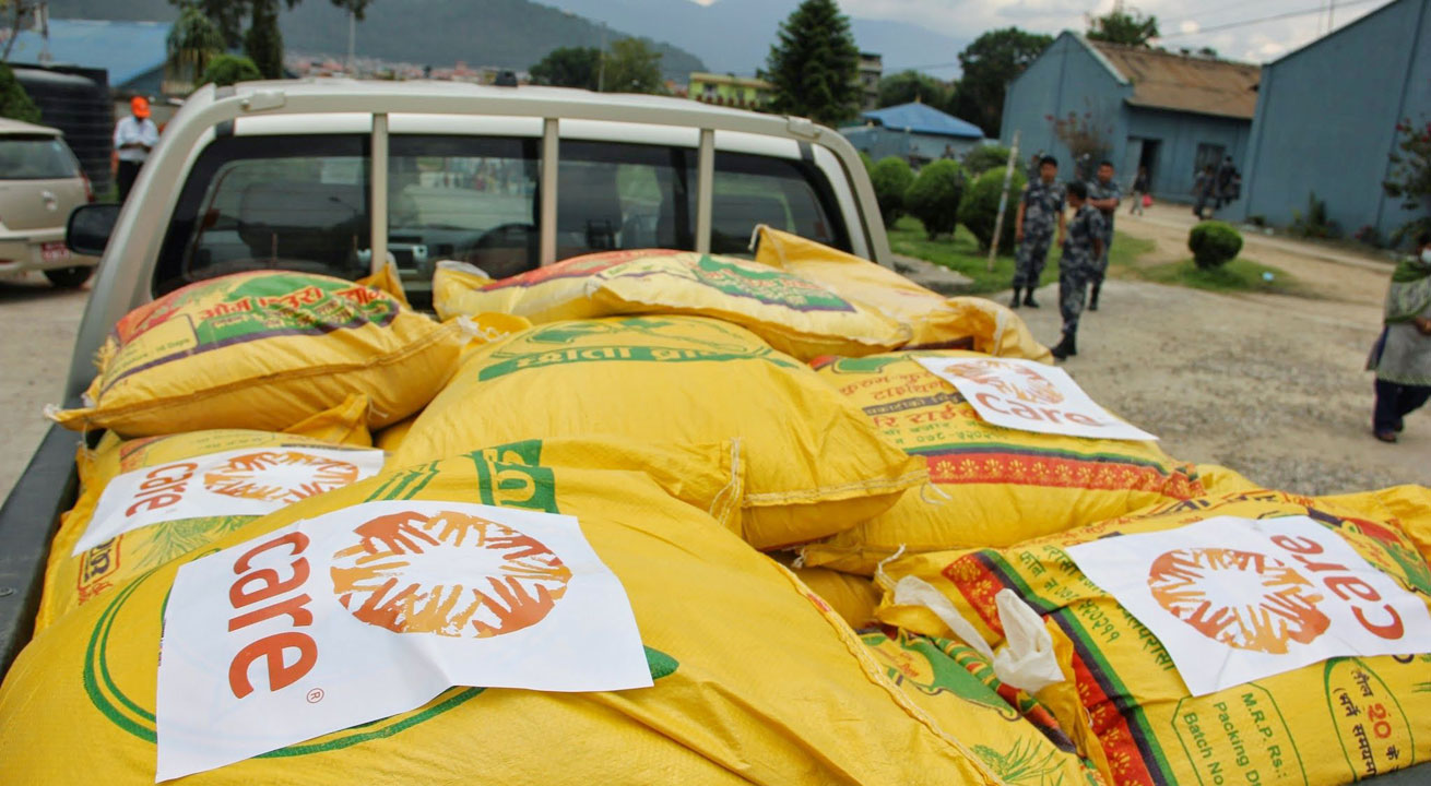 CARE est présent sur place. Photo: CARE/Grishma Aryal