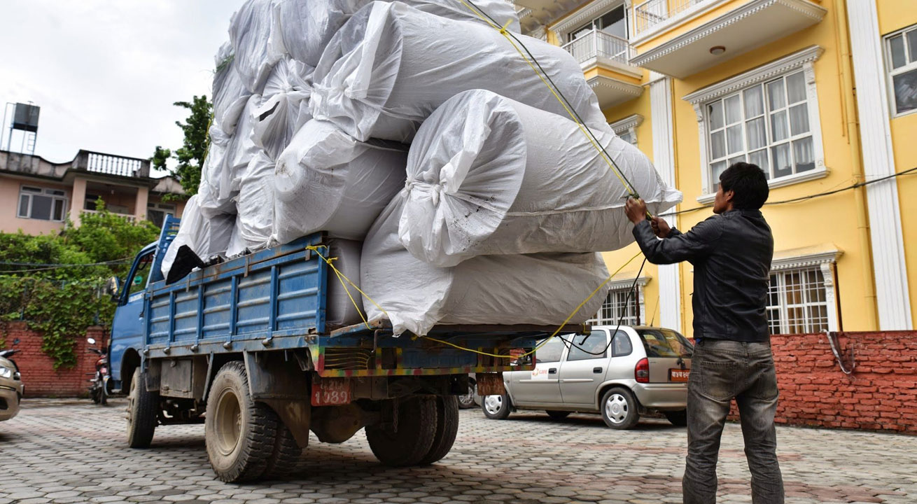 Ainsi, beaucoup retrouvent un endroit où dormir. Photo: CARE/Lucy Beck