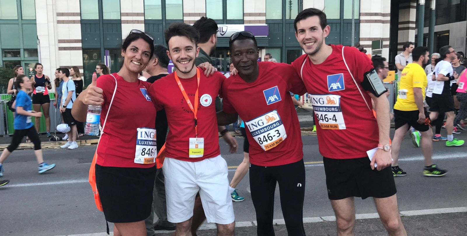 Team Run AXA ING Marathon 2017
